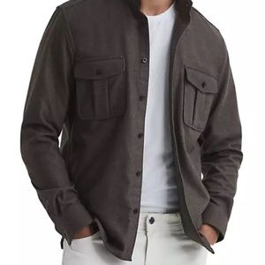 Reiss Chase Collared Overshirt - Size L - Large